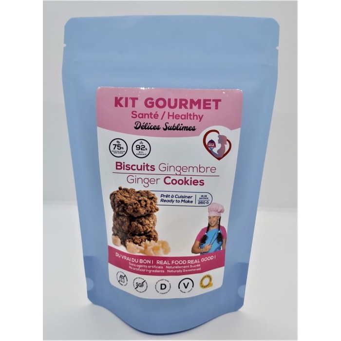 Kit Gourmet - Biscuits gingembre 
