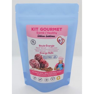 Kit Gourmet - Boules Énergie Chocolat Red Velvet  