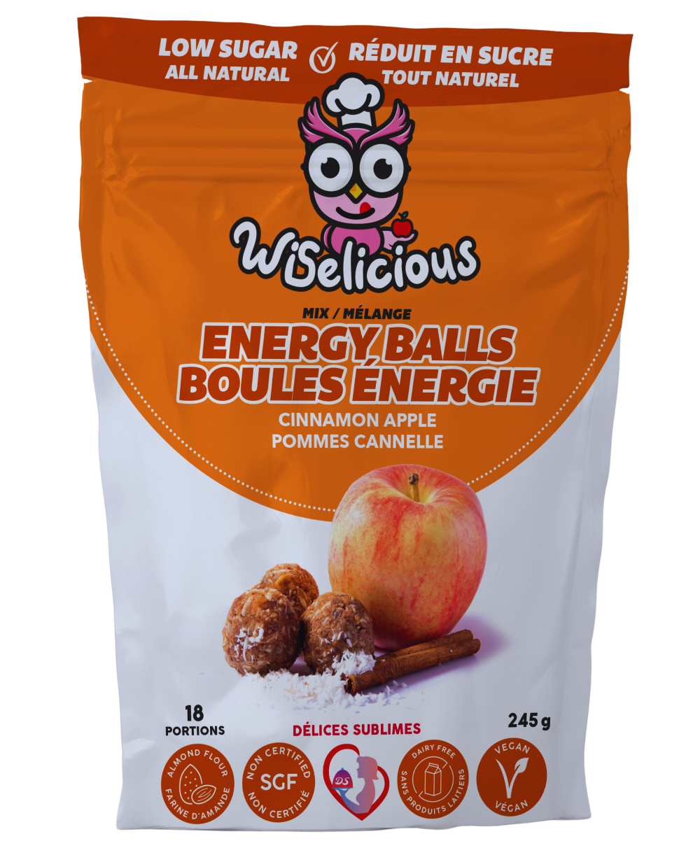 Noot's Raisin / Pomme / Cannelle - Boules de céréales énergétiques