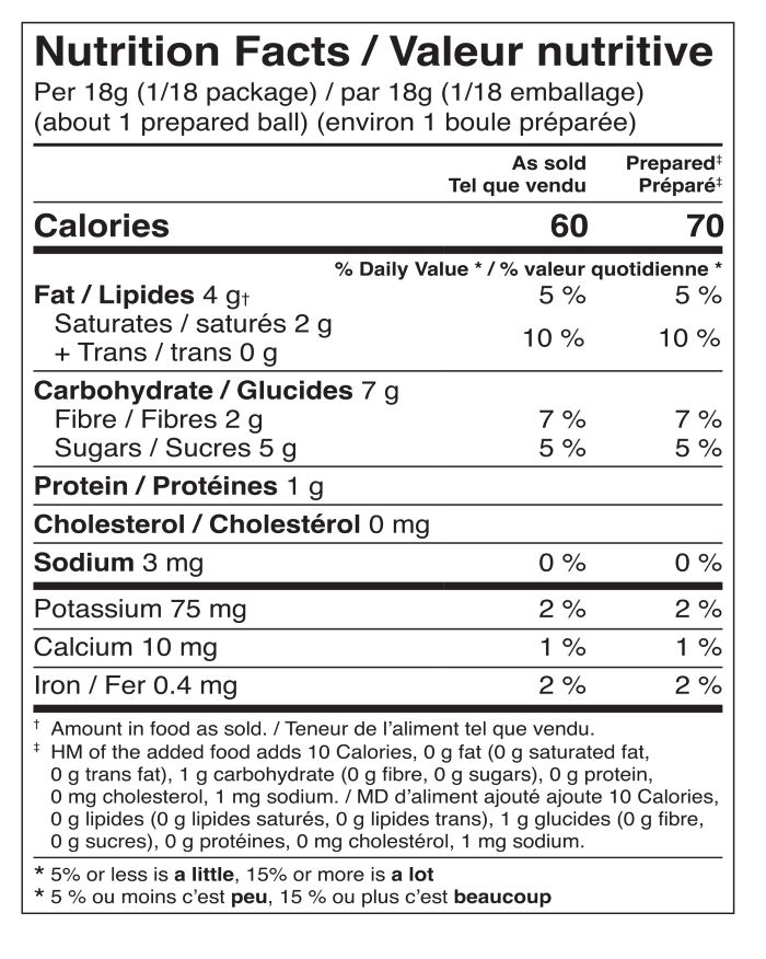 Noot's Raisin / Pomme / Cannelle - Boules de céréales énergétiques